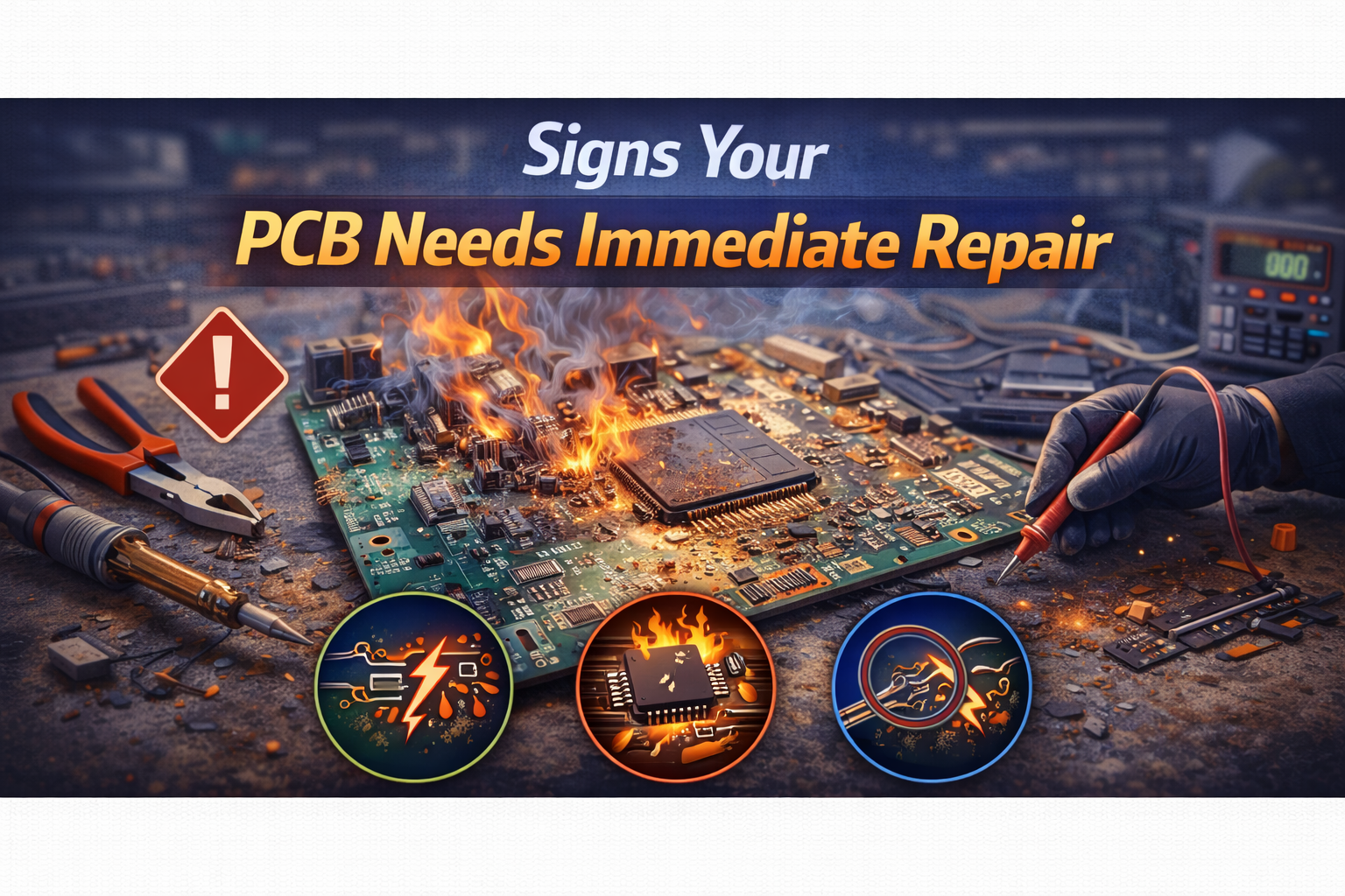 PCB Needs Immediate Repair