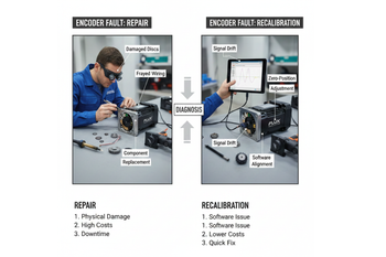 Encoder Faults in AC Servo Motors: Repair vs Recalibration