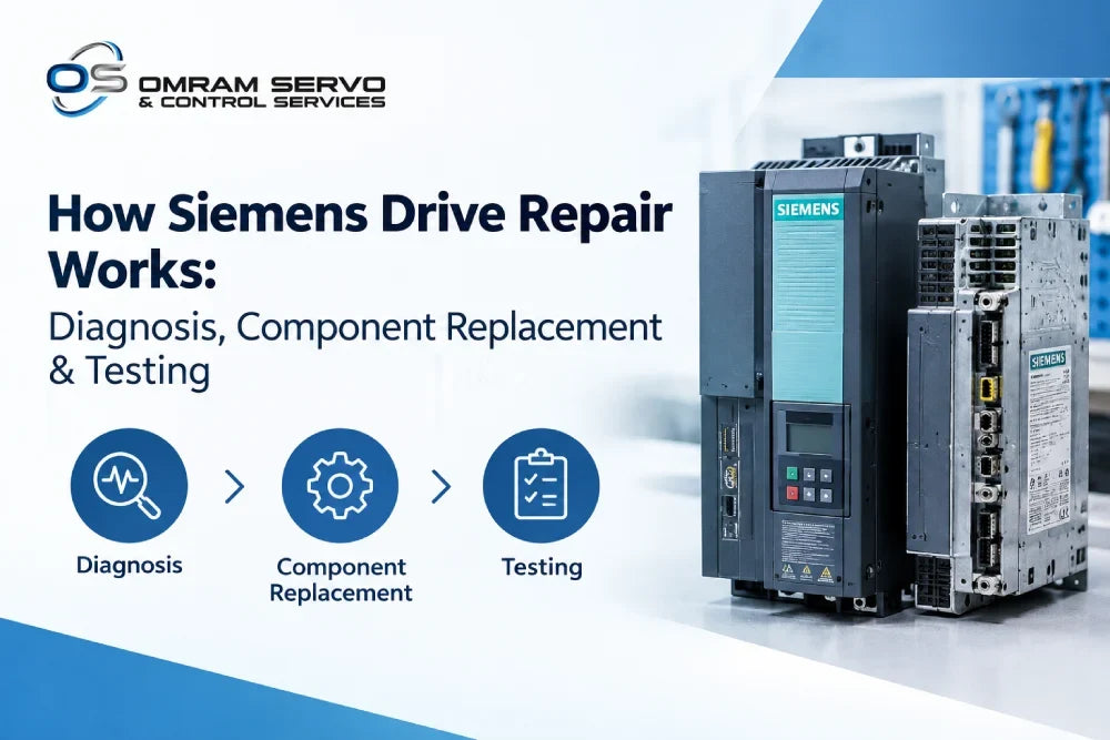 How Siemens Drive Repair Works: Diagnosis, Component Replacement & Testing