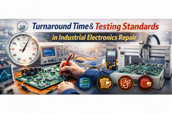 Turnaround Time, Warranty & Testing Standards in Industrial Electronics Repair