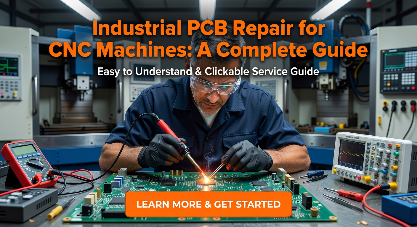Minor Machine Repairs Industrial PCB Repair for CNC Machines: A Complete Guide