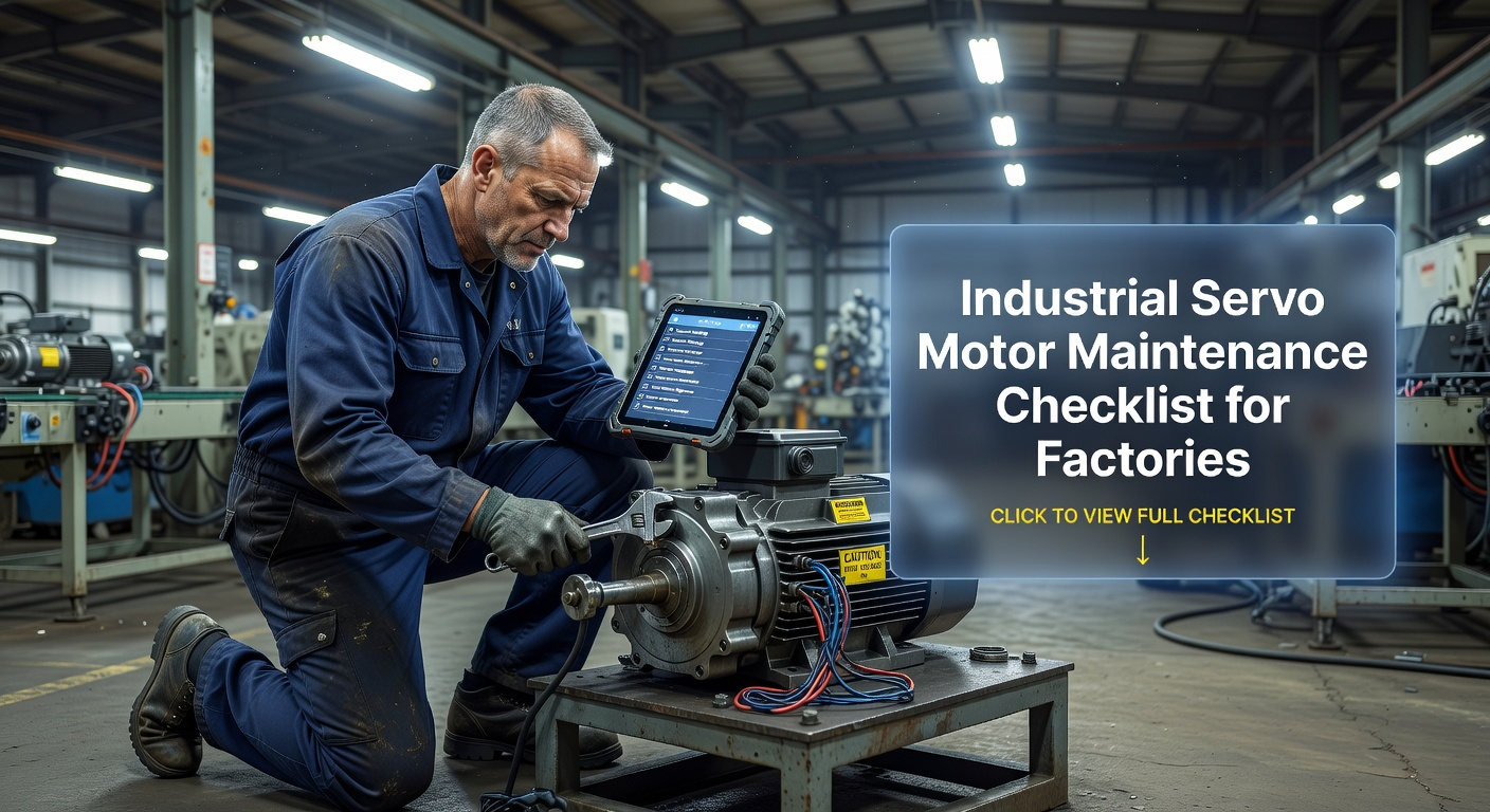 Industrial Servo Motor Maintenance