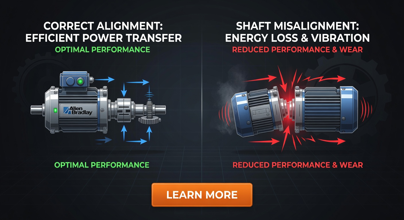 Shaft Misalignment,Allen Bradley Servo Motor