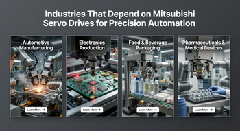 Industries That Depend on Mitsubishi Servo Drives for Precision Automation