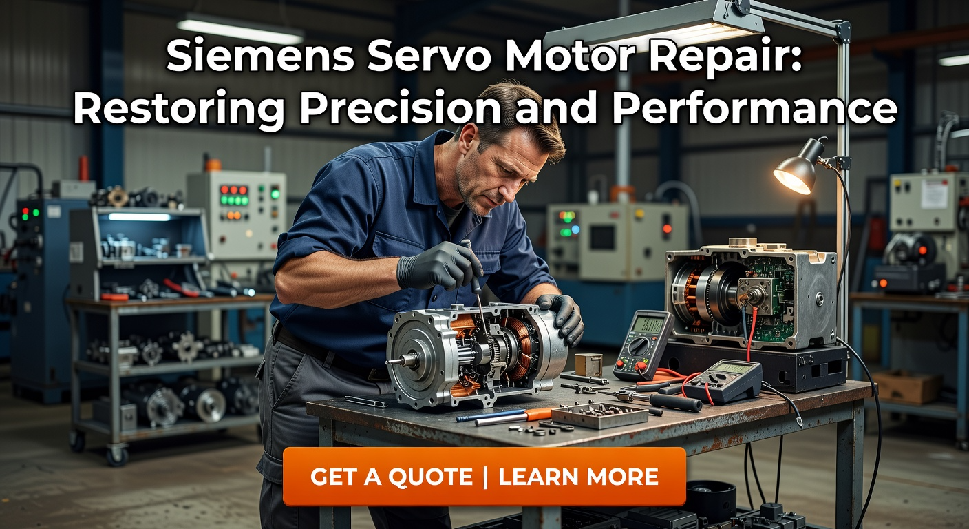Siemens Servo Motor Repair