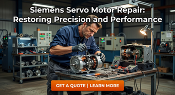 Siemens Servo Motor Repair: Restoring Precision and Performance