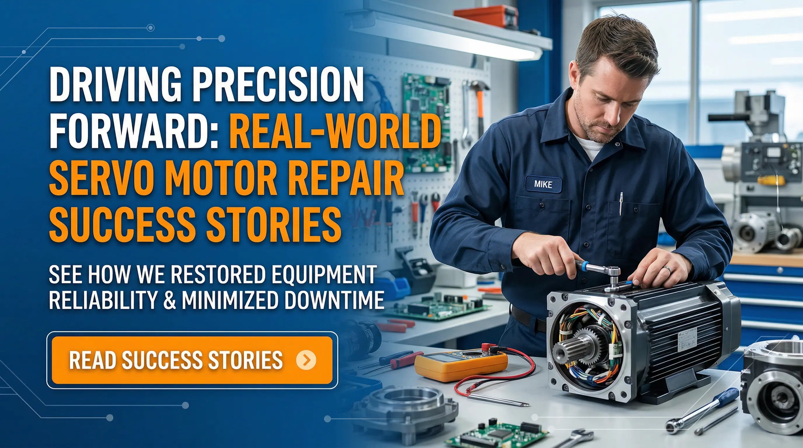 Driving Precision Forward: Real-World Servo Motor Repair Success Stories