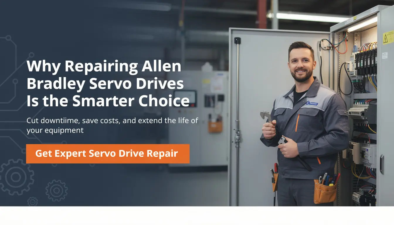 Why Repairing Allen Bradley Servo Drive is the Smarter Choice in Industrial Maintenance?