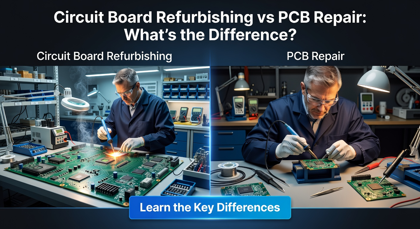 Circuit Board Refurbishing vs PCB Repair