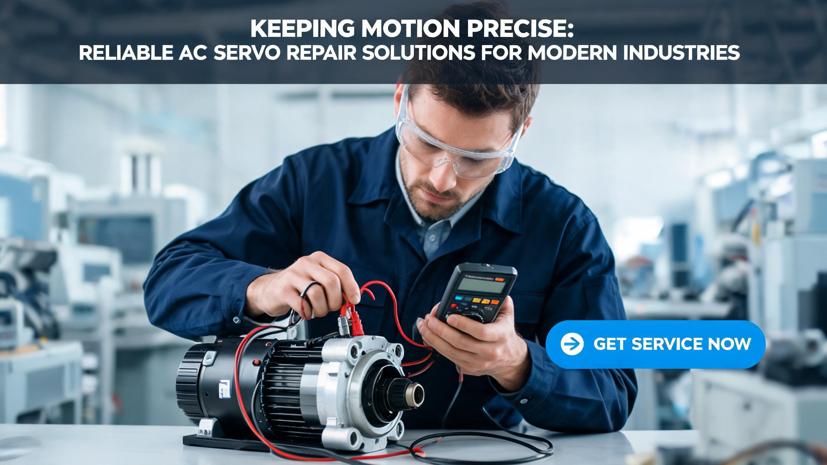 Keeping Motion Precise: Reliable AC Servo Repair Solutions for Modern Industries