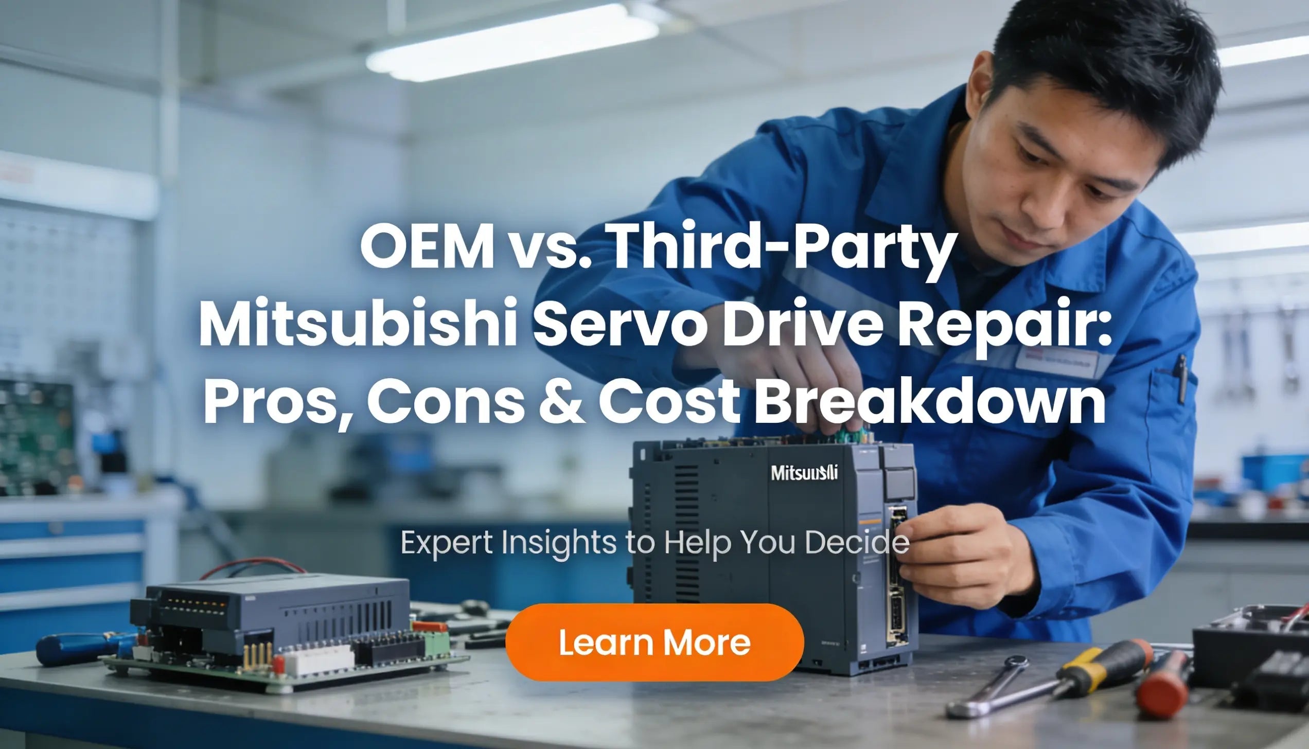 Mitsubishi Servo Drive Repair: