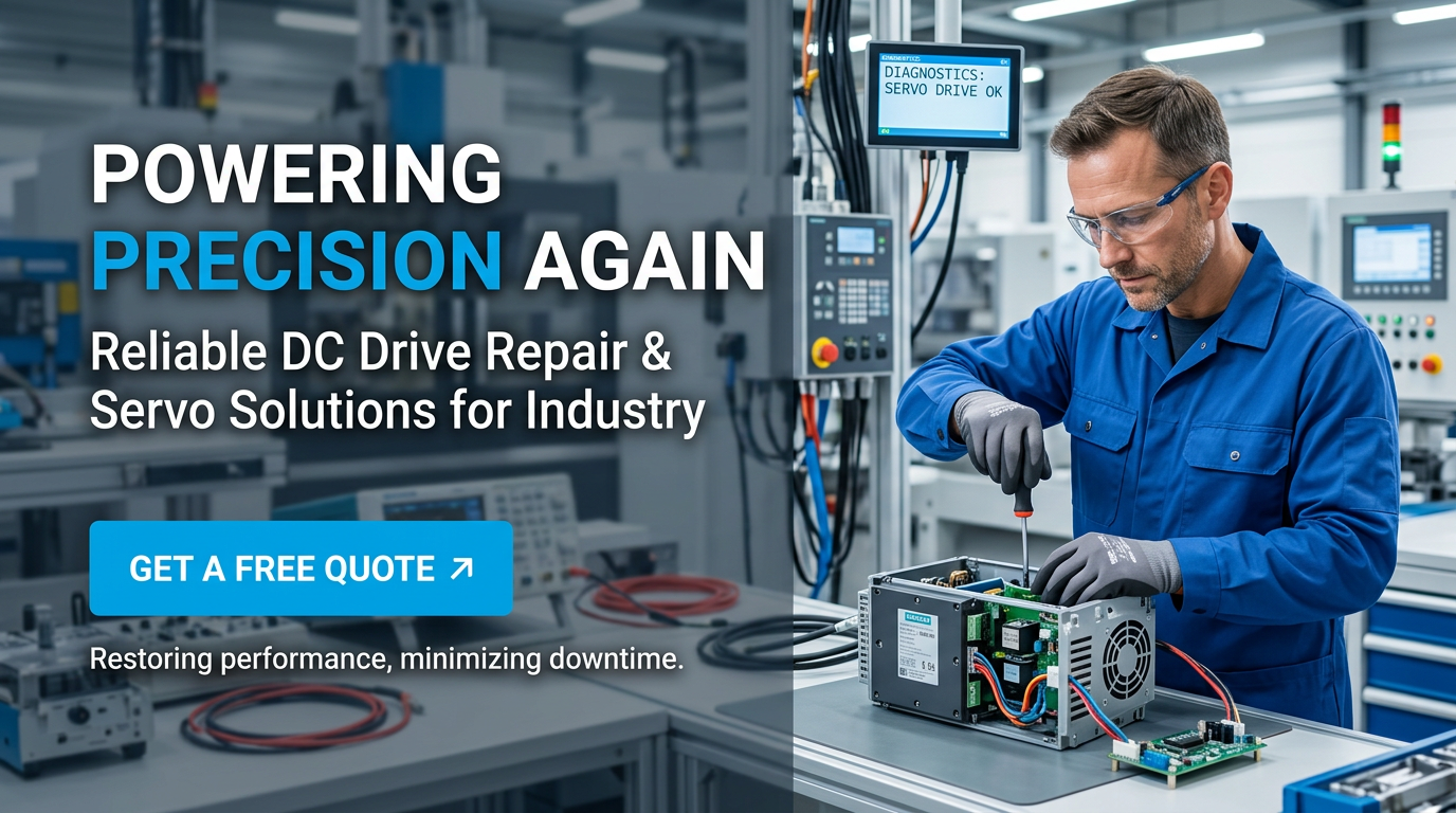 Powering Precision Again: Reliable DC Drive Repair & Servo Solutions for Industry