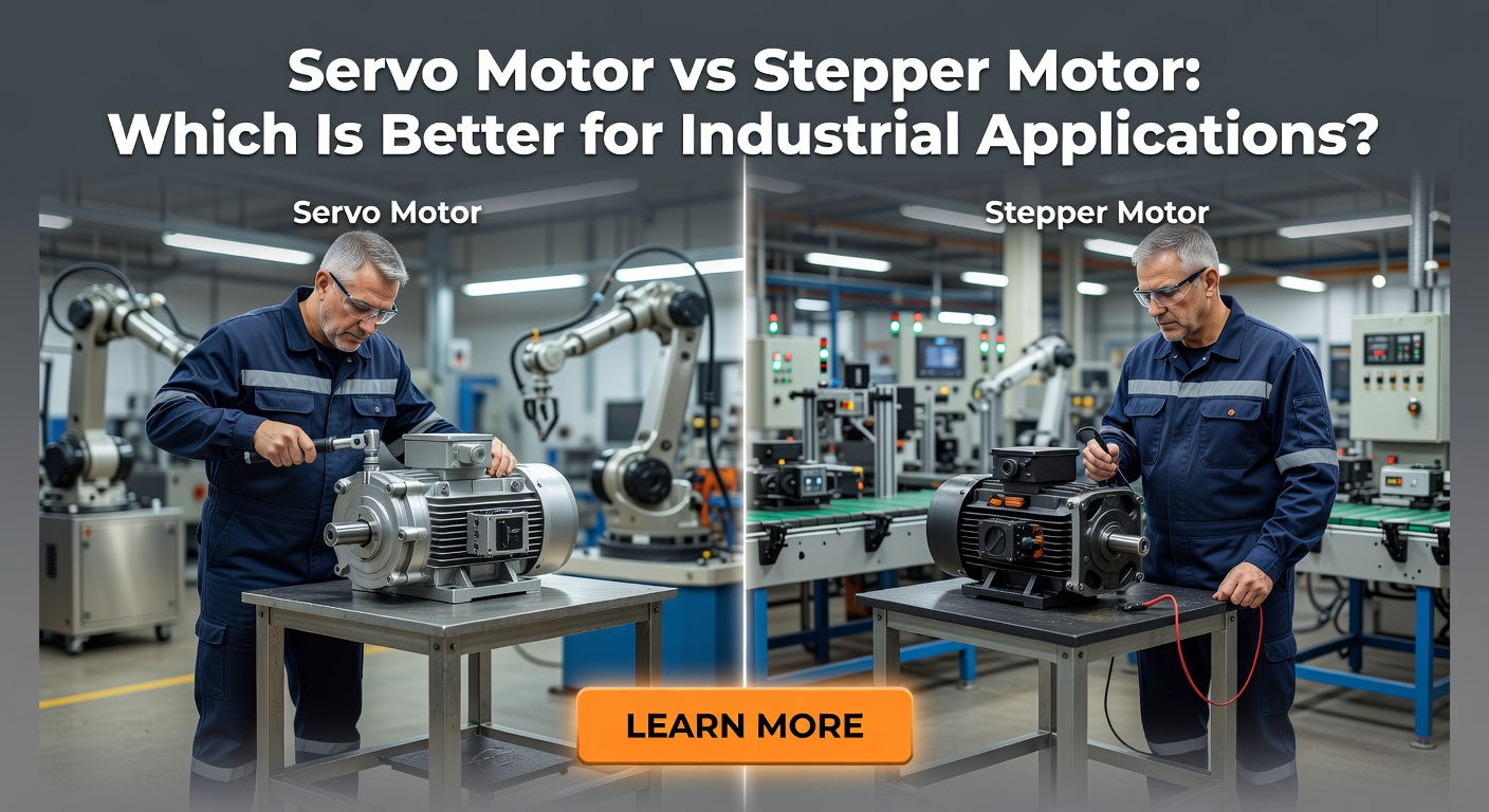 Servo Motor vs Stepper Motor: Which Is Better for Industrial Applications?